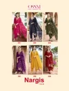 Nargis Vol 3 By Ossm Roman Silk Kurti With Bottom Dupatta